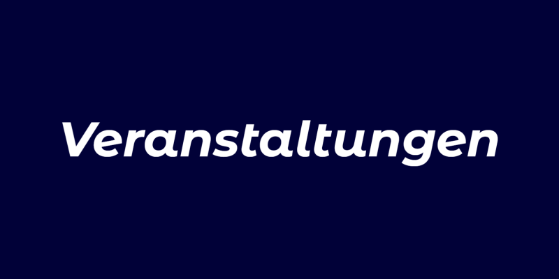 Veranstaltungen